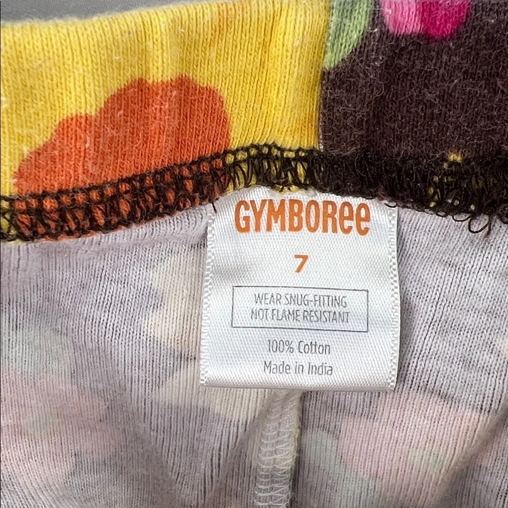 Gymboree - Size 7 - Girl’s PJs - Sunflower Bottoms - Fall
